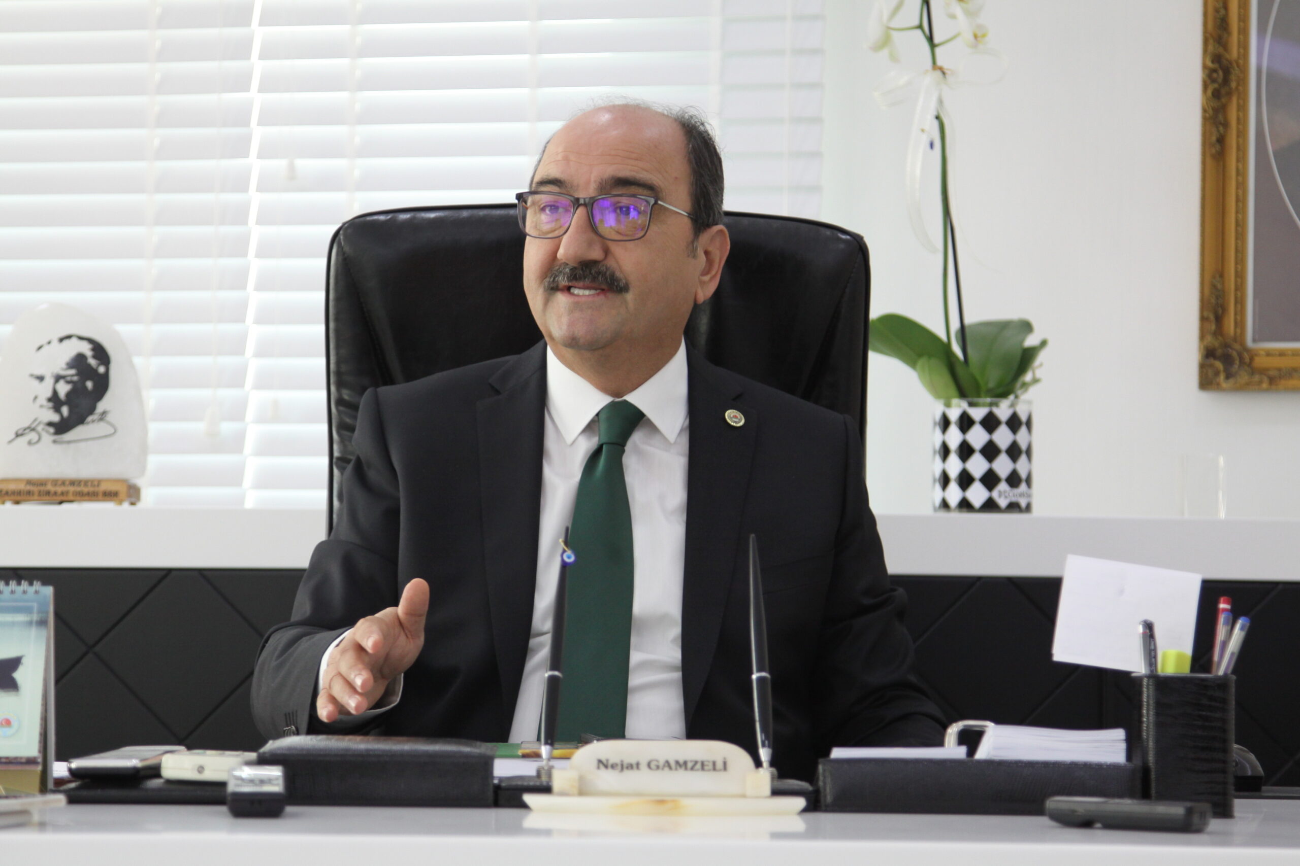 14 Mayıs Dünya Çiftçiler Günü  nedeniyle Çankırı Ziraat Odası Başkanı Nejat