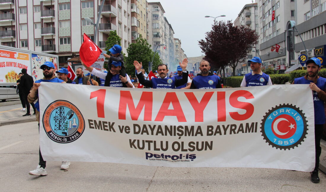 Petrol-İş Sendikası Çankırı Şube Başkanlığı tarafından 1 Mayıs Emek ve