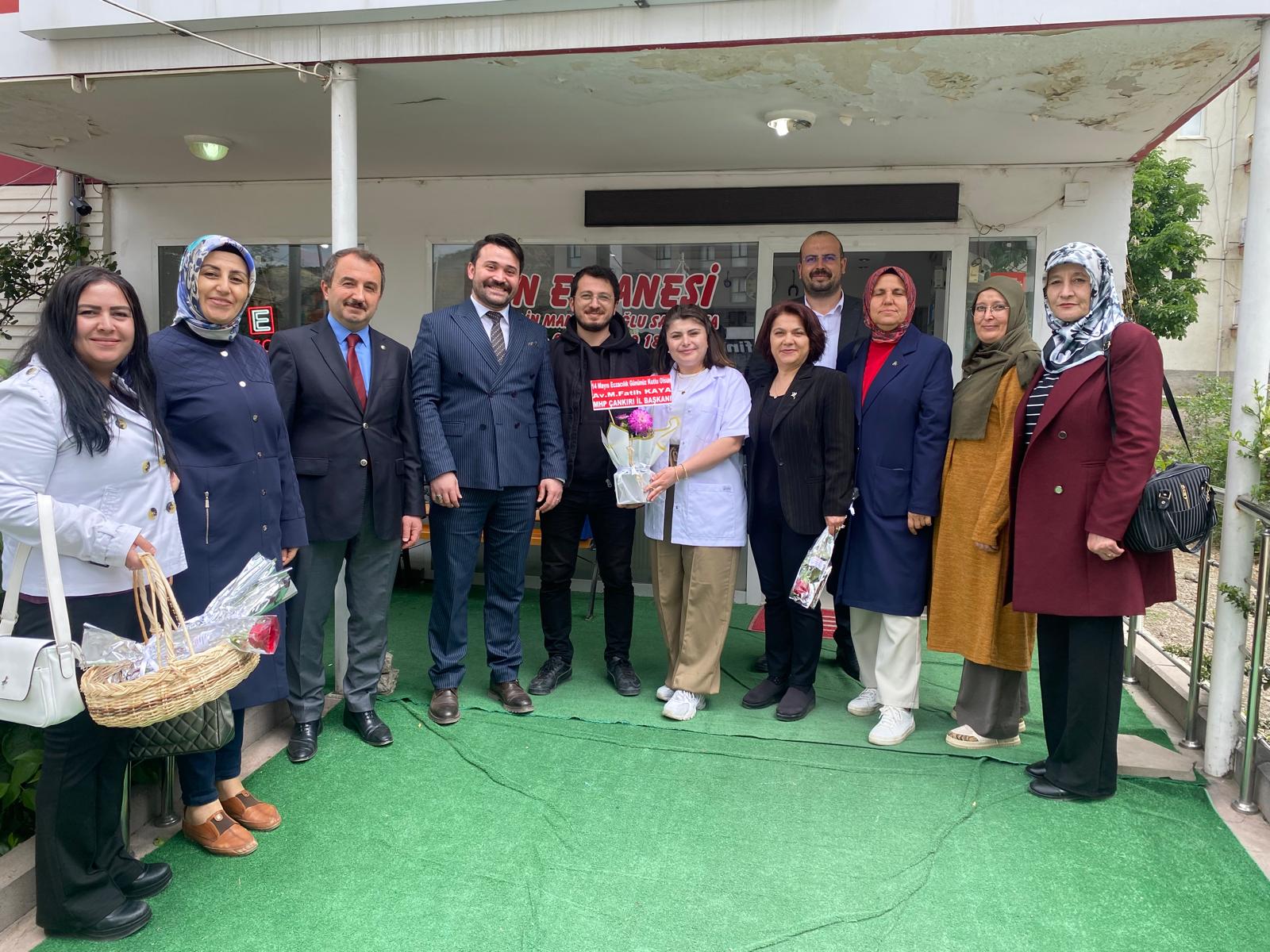 MHP İl Başkanı Av. M. Fatih Kaya, KAÇEP Başkanı Hicran