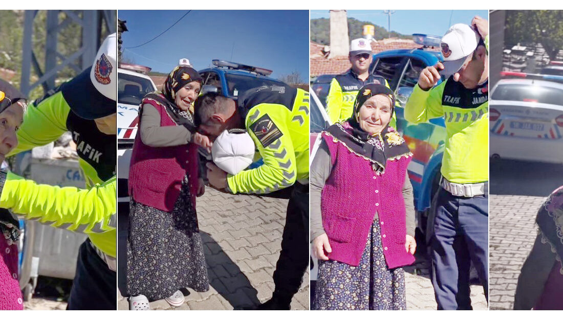 Çankırı’da eşi vefat eden Gülperi Acar, jandarma ekiplerince evinde ziyaret