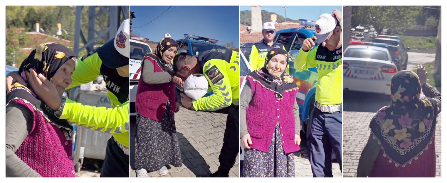 Çankırı’da eşi vefat eden Gülperi Acar, jandarma ekiplerince evinde ziyaret