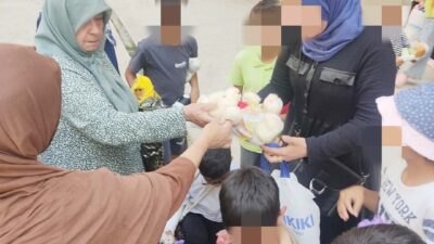 TÜGŞAV Çankırı şubesi Kadın Kolları Başkanı Dudu Sevindim, ihtiyaç sahibi