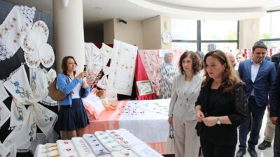Çankırı Belediyesi Esentepe Kültür Merkezi üye ve kursiyerlerinin “Marifetli Eller”