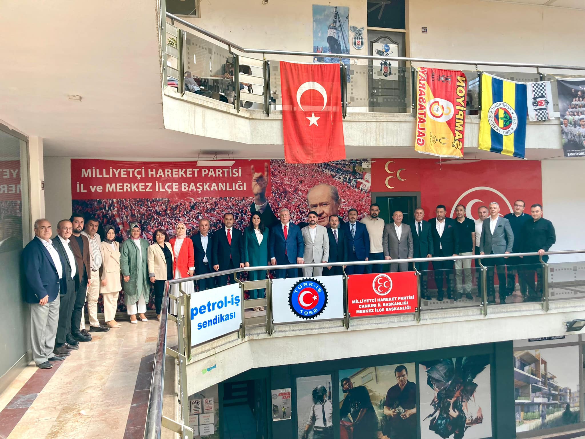 AK Parti Çankırı teşkilatı, Kurban Bayramı nedeniyle MHP İl Başkanlığını