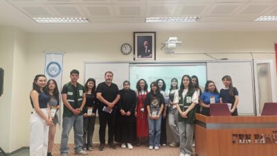 Çankırı Karatekin Üniversitesi öğrencisi ve aynı zamanda Yeşilay gönüllüsü Hale