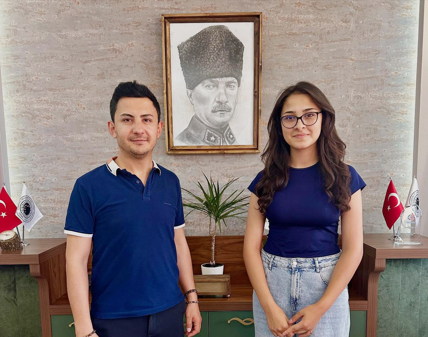 Çankırı Selahattin İnal Güzel Sanatlar Lisesi öğrencisi Şevval Ayhan’ın, düzenlenen