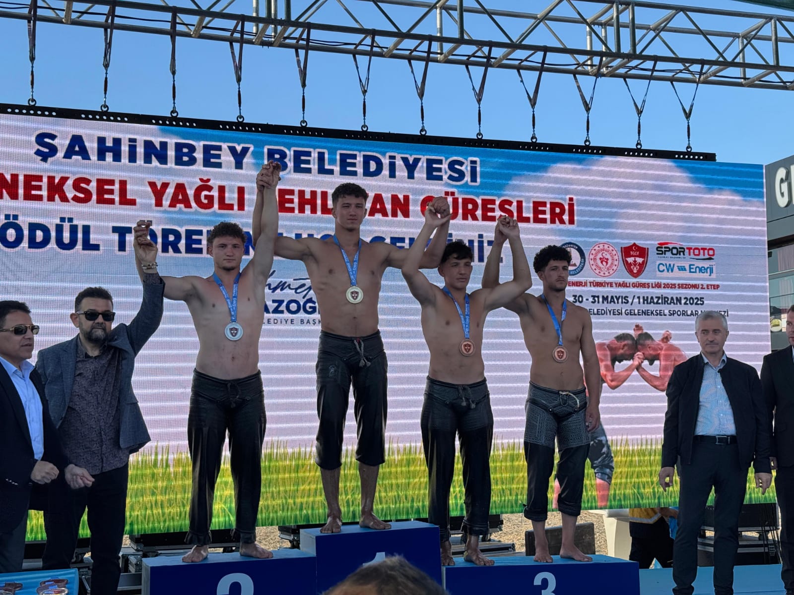 30 Mayıs 1 Haziran 2025 tarihlerinde Türkiye Geleneksel güreşler Federasyonu
