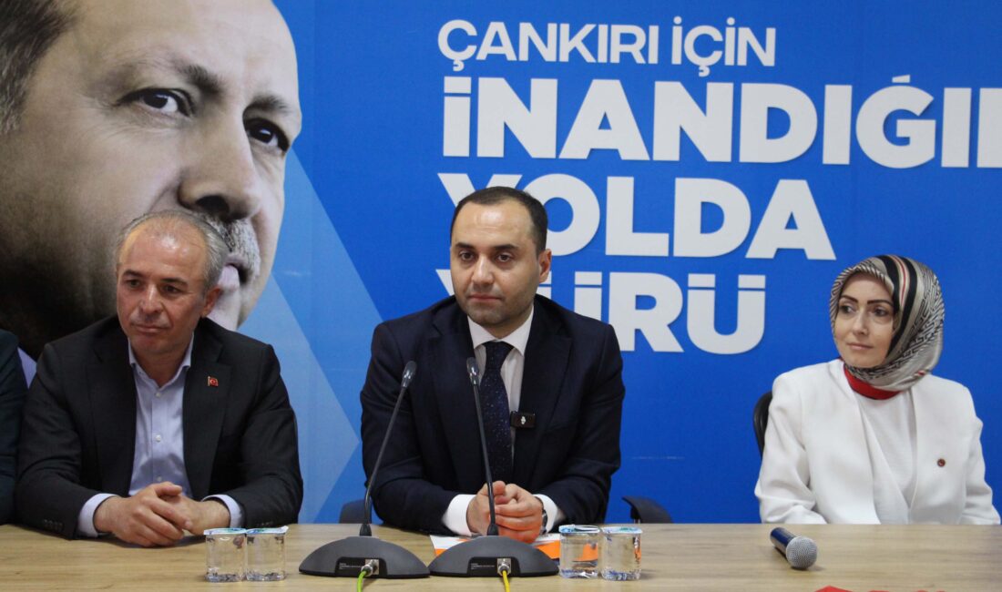AK Parti Çankırı İl Başkanı Koray Erdoğan, Cumhurbaşkanı Recep Tayyip