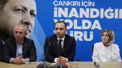 AK Parti Çankırı İl Başkanı Koray Erdoğan, Cumhurbaşkanı Recep Tayyip