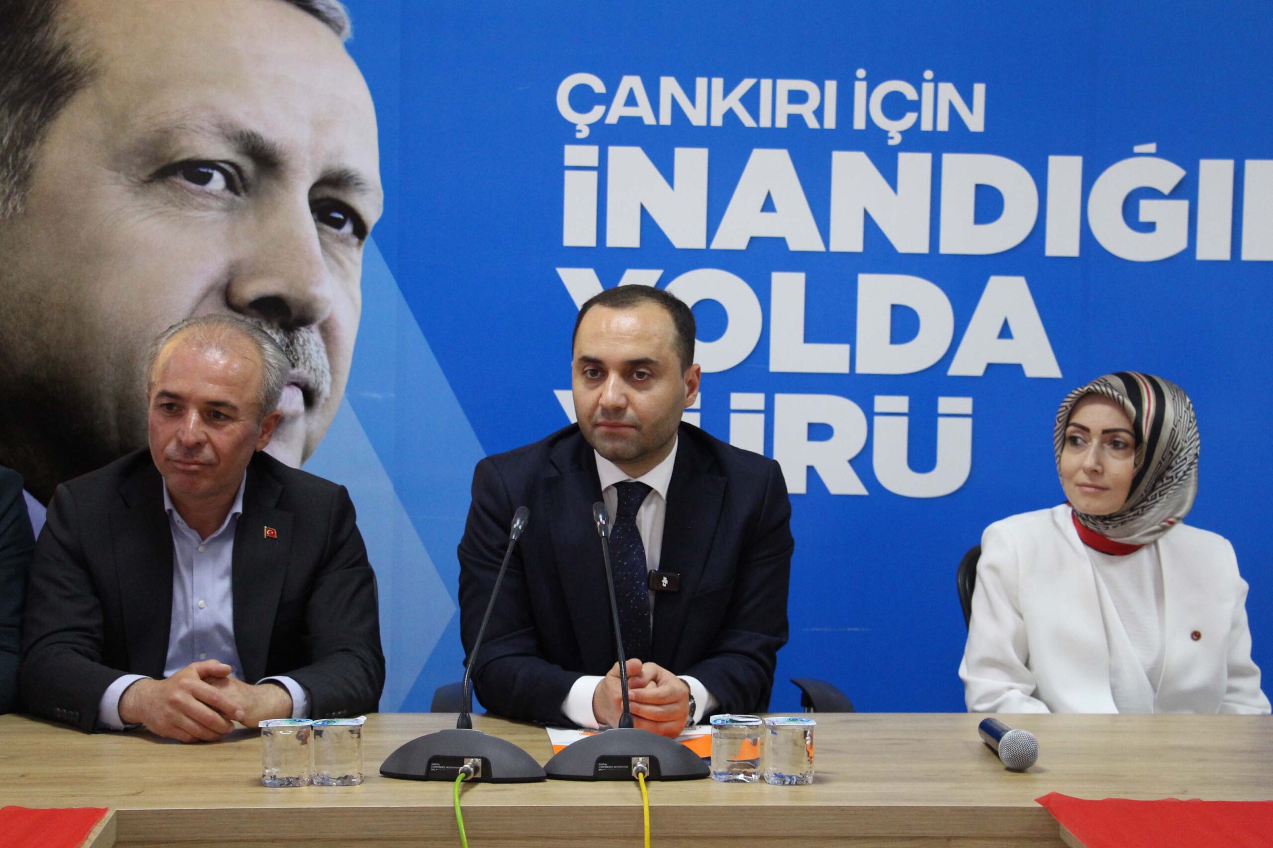 AK Parti Çankırı İl Başkanı Koray Erdoğan, Cumhurbaşkanı Recep Tayyip