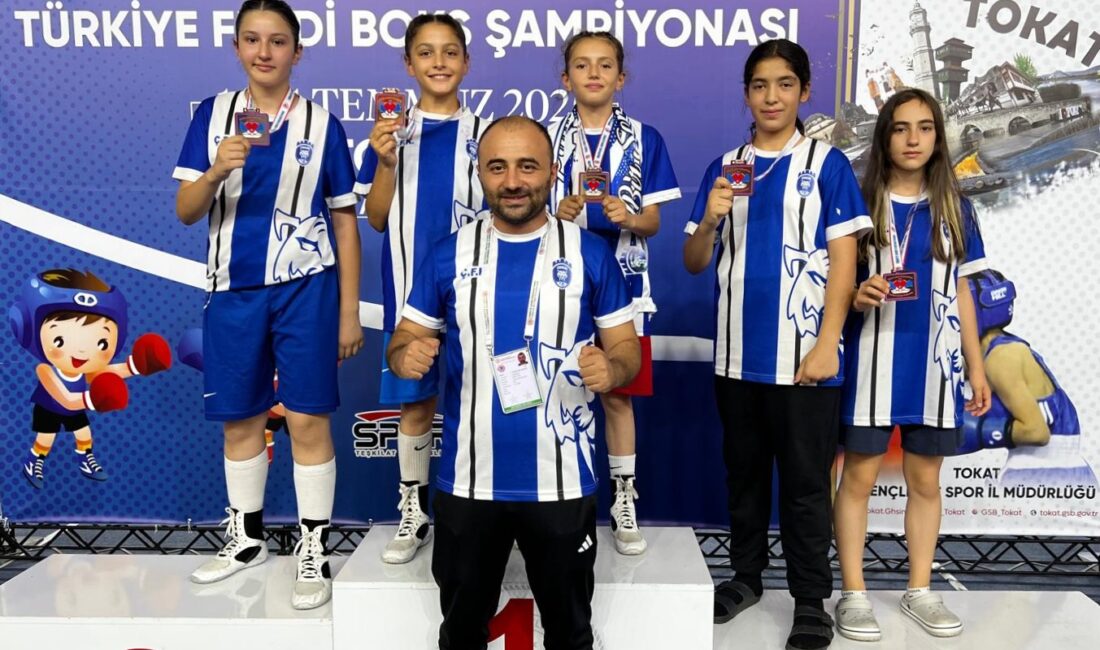 Altın kızlar fırtına gibi esti 14-21 Temmuz 2025 tarihleri arasında, Tokat’ın ev sahipliğinde gerçekleştirilen Alt