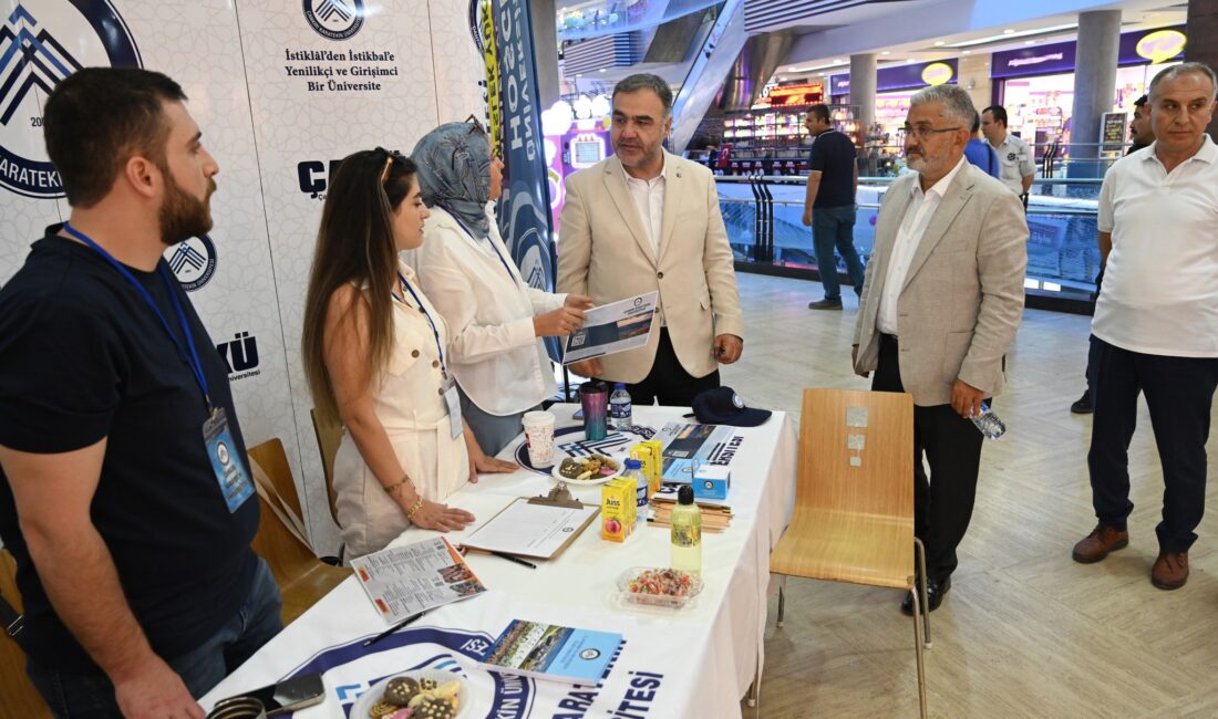 ÇAKÜ’den tanıtım atağı Üniversite adaylarının tercih dönemi başladı. Çankırı Karatekin Üniversitesi de belirli