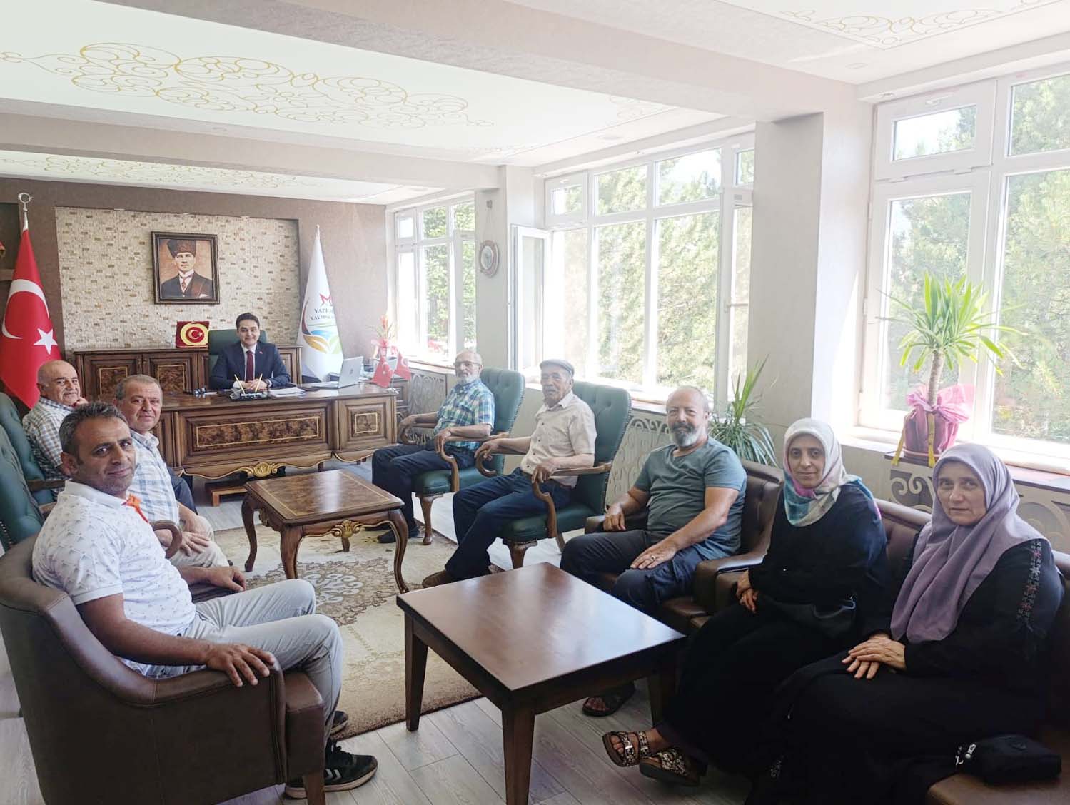 Çevrecik Köyü Sakinlerinden Kaymakam Tiyek’e Ziyaret: Su Sorununa Acil Çözüm
