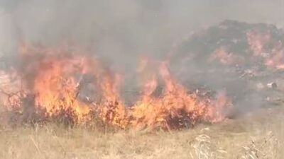 Çankırı’nın Yapraklı ilçesine bağlı İkizören köyünde yangın çıktı. Yangında yaklaşık