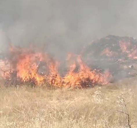 Çankırı’nın Yapraklı ilçesine bağlı İkizören köyünde yangın çıktı. Yangında yaklaşık