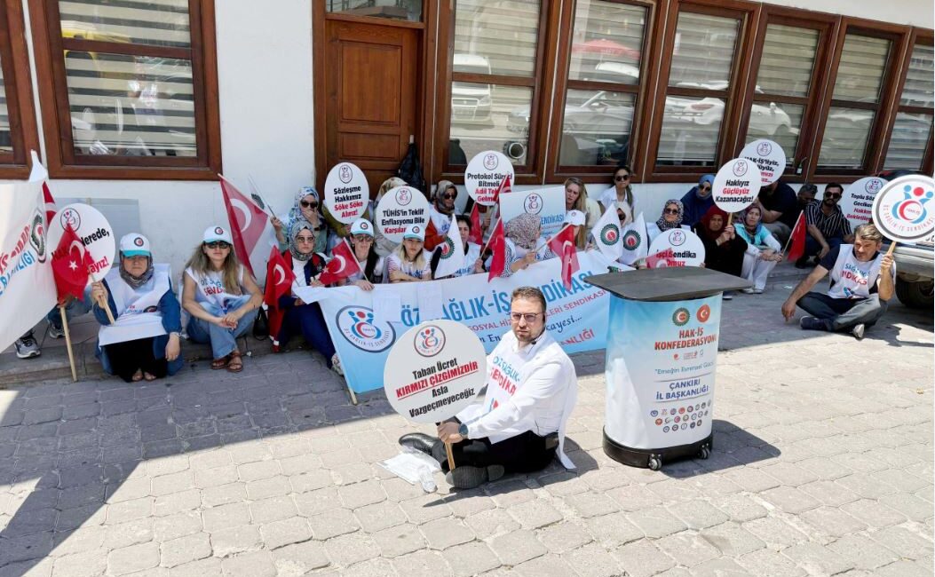 Öz Sağlık İş Sendikası Çankırı Şubesi tarafından Aile ve Sosyal