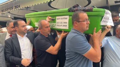 İl Milli Eğitim Müdürü Muammer Öztürk’ün annesi Satı Öztürk (75)