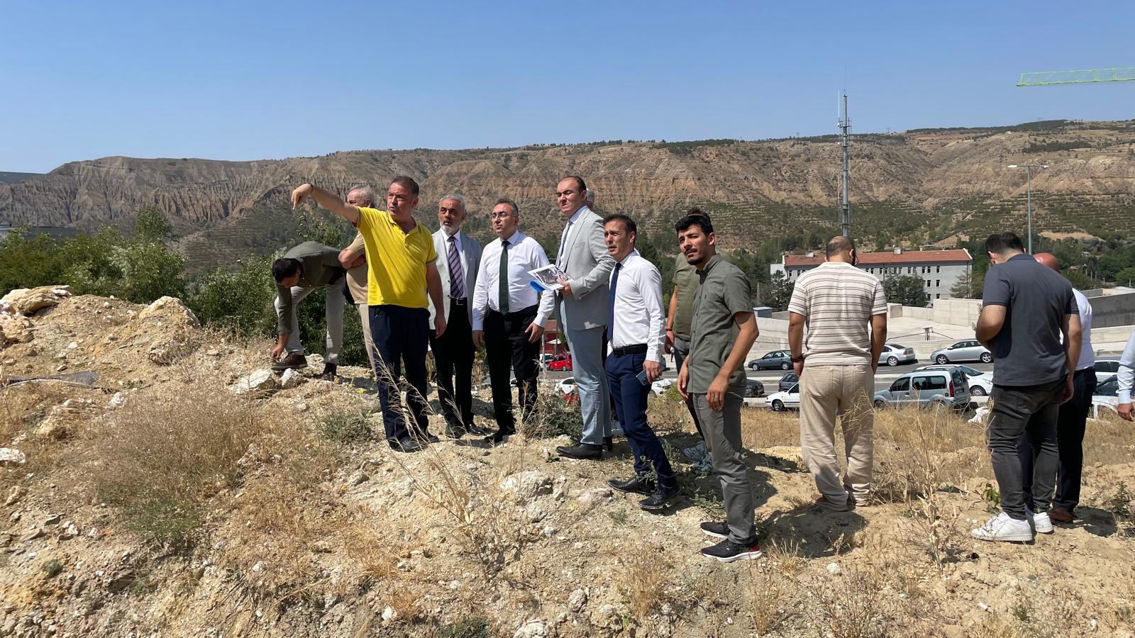 Çankırı Devlet Hastanesi çevresinde teknik inceleme ve değerlendirme toplantısı gerçekleştirildi.
