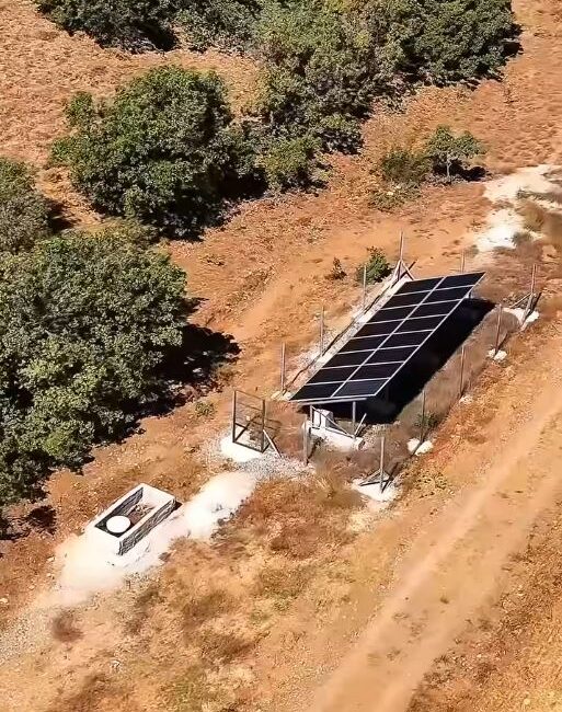 Güneş enerjili içme suyu tesisi tamamlandı Çankırı’nın Eldivan ilçesi Alva köyüne yapılan güneş enerjili içme suyu