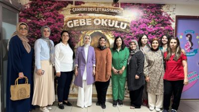 1-7 Ağustos Emzirme Haftası kapsamında AK Parti Çankırı İl Kadın