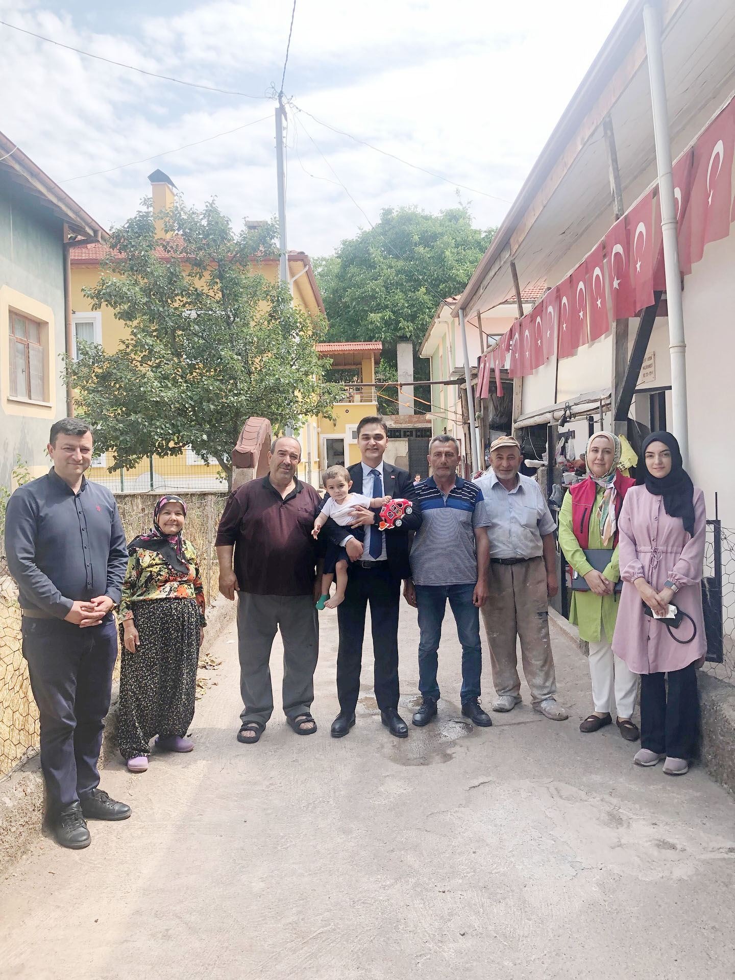 Çankırı’nın Yapraklı ilçesinde “Tuht’lu bebek, mutlu bebek” projesi kapsamında yeni
