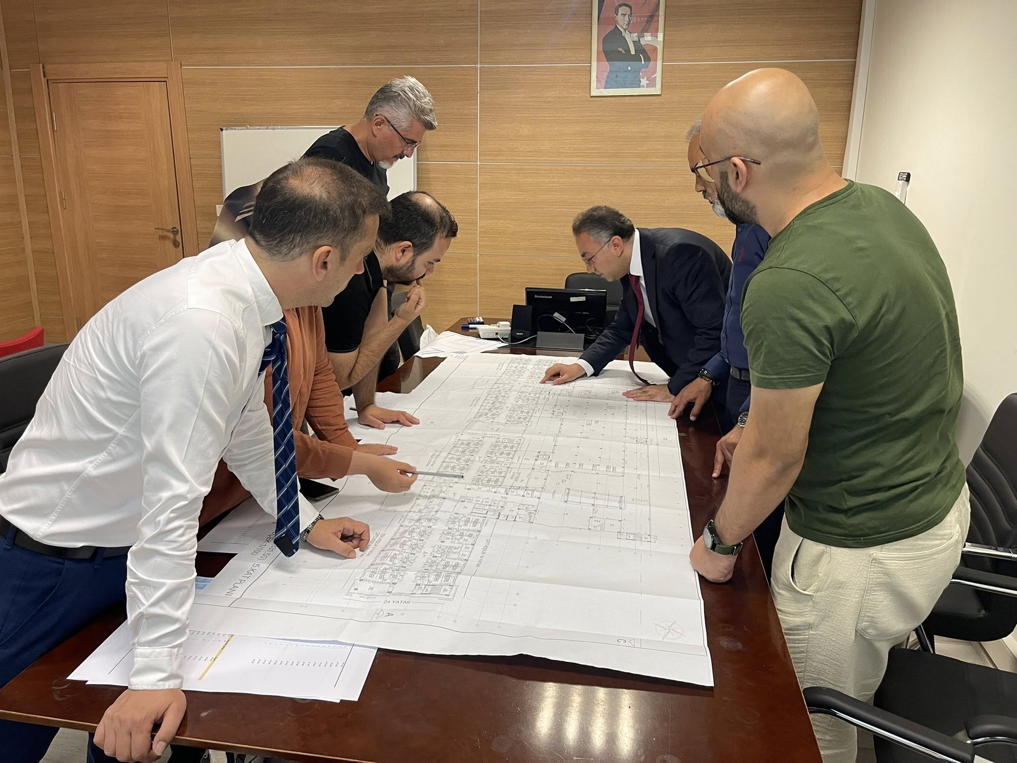 400 yataklı Çankırı yeni devlet hastanesi proje toplantısı yapıldı. İl
