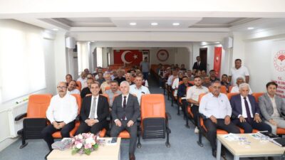 Vali M. Fırat Taşolar başkanlığında, Tarım ve Orman İl Müdürlüğü