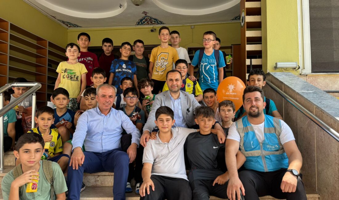 Kur’an Kursu Öğrencilerine Ziyaret AK Parti Çankırı İl Başkanı Koray Erdoğan, Diyanet İşleri Başkanlığı