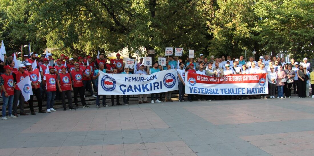 Memur-Sen Çankırı İl Temsilciliği tarafından 8. Dönem Toplu Sözleşme görüşmelerine