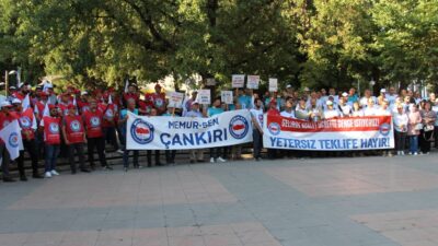 Memur-Sen Çankırı İl Temsilciliği tarafından 8. Dönem Toplu Sözleşme görüşmelerine