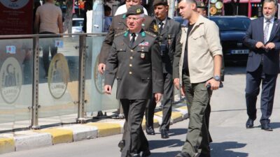Çankırı Garnizon Komutanı Tuğgeneral Salih Büyük’ün emekliye ayrılmasının ardından ilimize