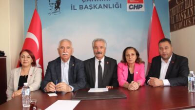 CHP Tokat Milletvekili Kadim Durmaz ile Yüksek Disiplin Kurulu Üyesi