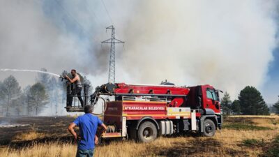 Çankırı’nın Atkaracalar ilçesi Hüyükköy’ünde dün saat 15:15’te henüz belirlenemeyen nedenle