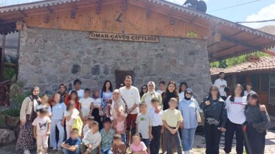 Çankırı’da yıllardır yaptığı yardımlar ve çocuklara gösterdiği ilgisiyle “Çankırı’nın Hayırsever