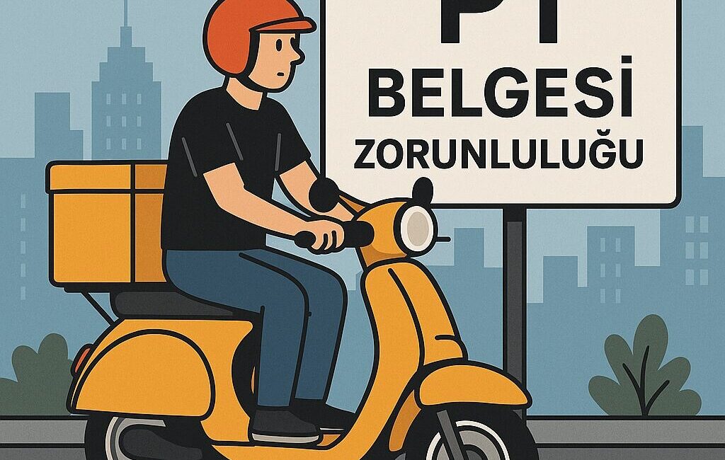 P1 ve P2 yetki belgesi zorunlu oldu Motosiklet, motorlu bisiklet veya mopet türü taşıtlar ile kurye faaliyetinde
