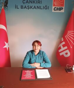 CHP Çankırı Kadın Kolları Başkanı Serpil Yaşar, yapılacak il başkanlığı