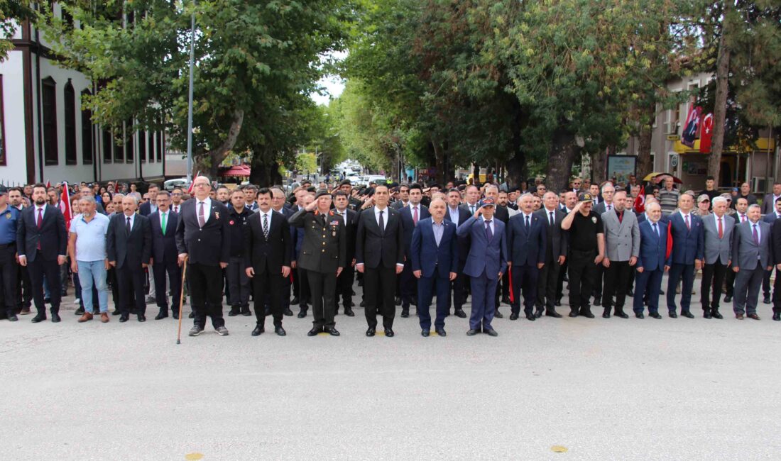 Çankırı’da 19 Eylül Gaziler Günü kutlama programına Muharip Gaziler Derneği’nin