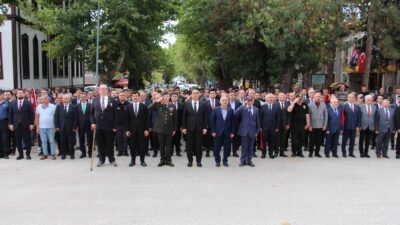 Çankırı’da 19 Eylül Gaziler Günü kutlama programına Muharip Gaziler Derneği’nin