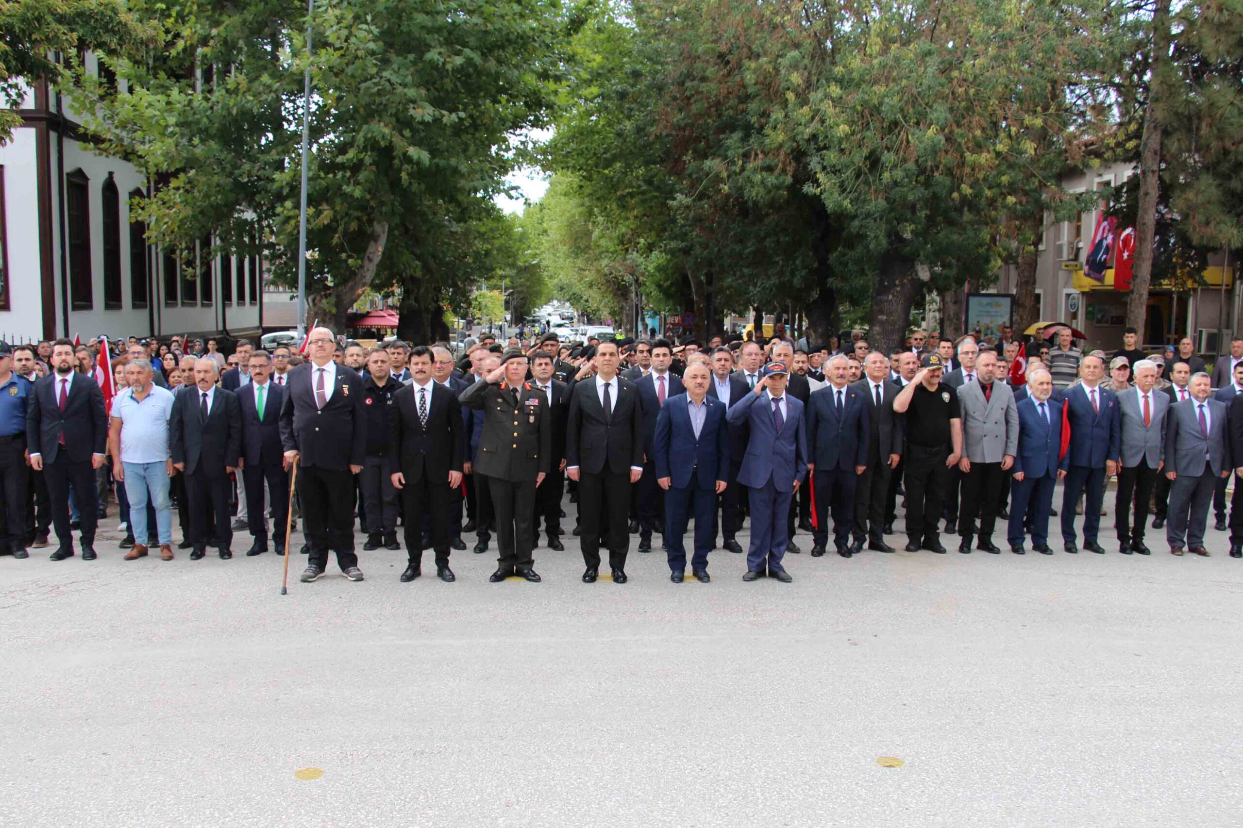 Çankırı’da 19 Eylül Gaziler Günü kutlama programına Muharip Gaziler Derneği’nin