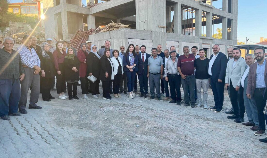 MHP Çankırı Milletvekili Pelin Yılık, Eldivan ilçesinde köy muhtarları ile