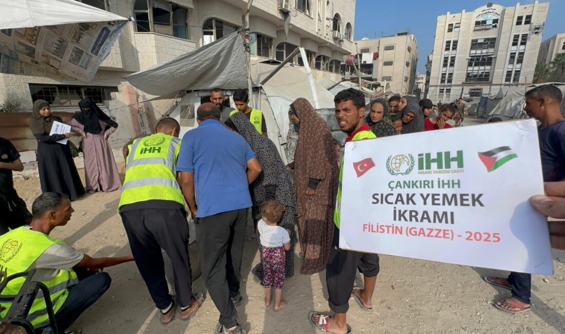 Çankırı İHH’dan Gazze’ye İyilik Kervanı Yoluna Devam Ediyor Çankırı İnsan Hak ve Hürriyetleri (İHH) İnsani Yardım Derneği, 2025