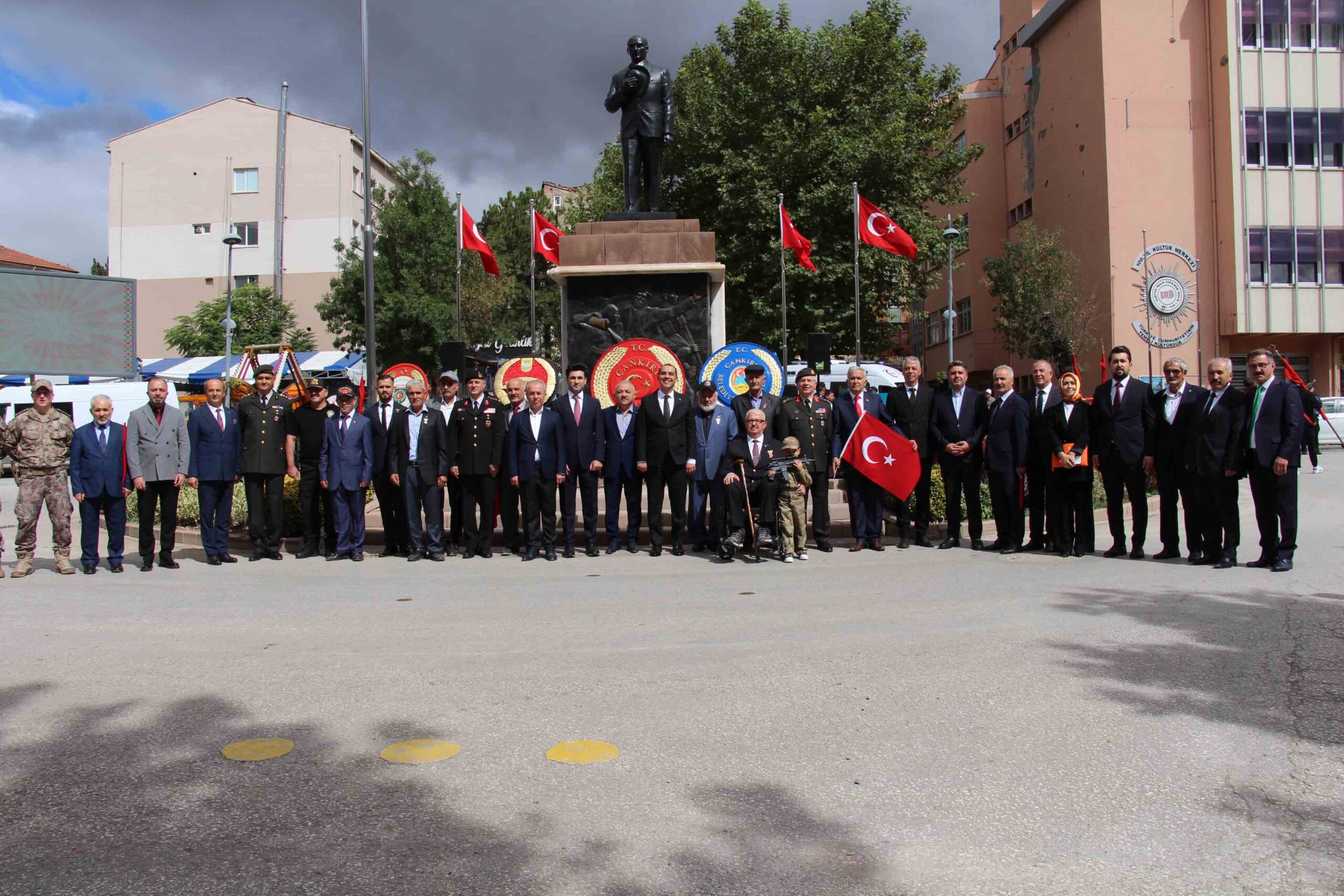 19 Eylül Gaziler Günü kapsamında  kutlama programı gerçekleştirildi. Kucaklama Taşı