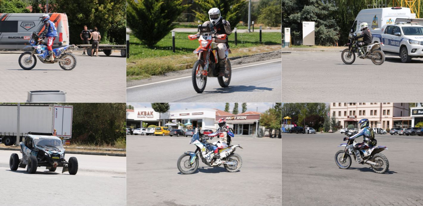 Uluslararası Transanatolia Rally Raid yarışının 7’inci etabının Çorum, Çankırı, Kastamonu,