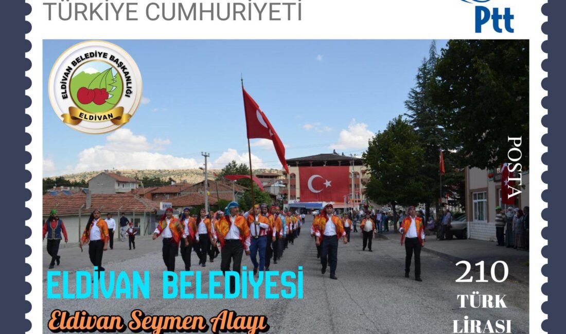 “Eldivan temalı posta pulları” çıkıyor Çankırı’nın Eldivan ilçesini tanıtan “Eldivan temalı posta pulları” yakında tedavüle