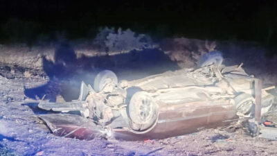 Çankırı’nın Korgun ilçesinde otomobilin şarampole devrilmesi sonucu 4 kişi yaralandı.