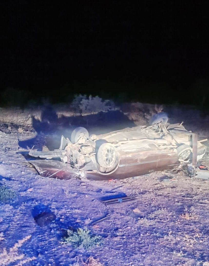 Çankırı’nın Korgun ilçesinde otomobilin şarampole devrilmesi sonucu 4 kişi yaralandı.