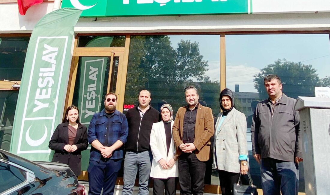 Yeşilay, muhtarları ağırladı Yeşilay Çankırı Şubesi, 19 Ekim Muhtarlar Günü vesilesiyle, mahalle muhtarlarını