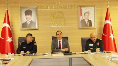 Çankırı Valisi M. Fırat Taşolar, basın mensuplarıyla bir araya geldi.