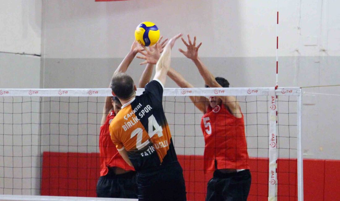 Çankırı Birlik Spor, TVF Spor Lisesini 3-1 mağlup etti Çankırı’yı Voleybol Erkekler 2. ligde başarıyla temsil eden Çankırı Birlik