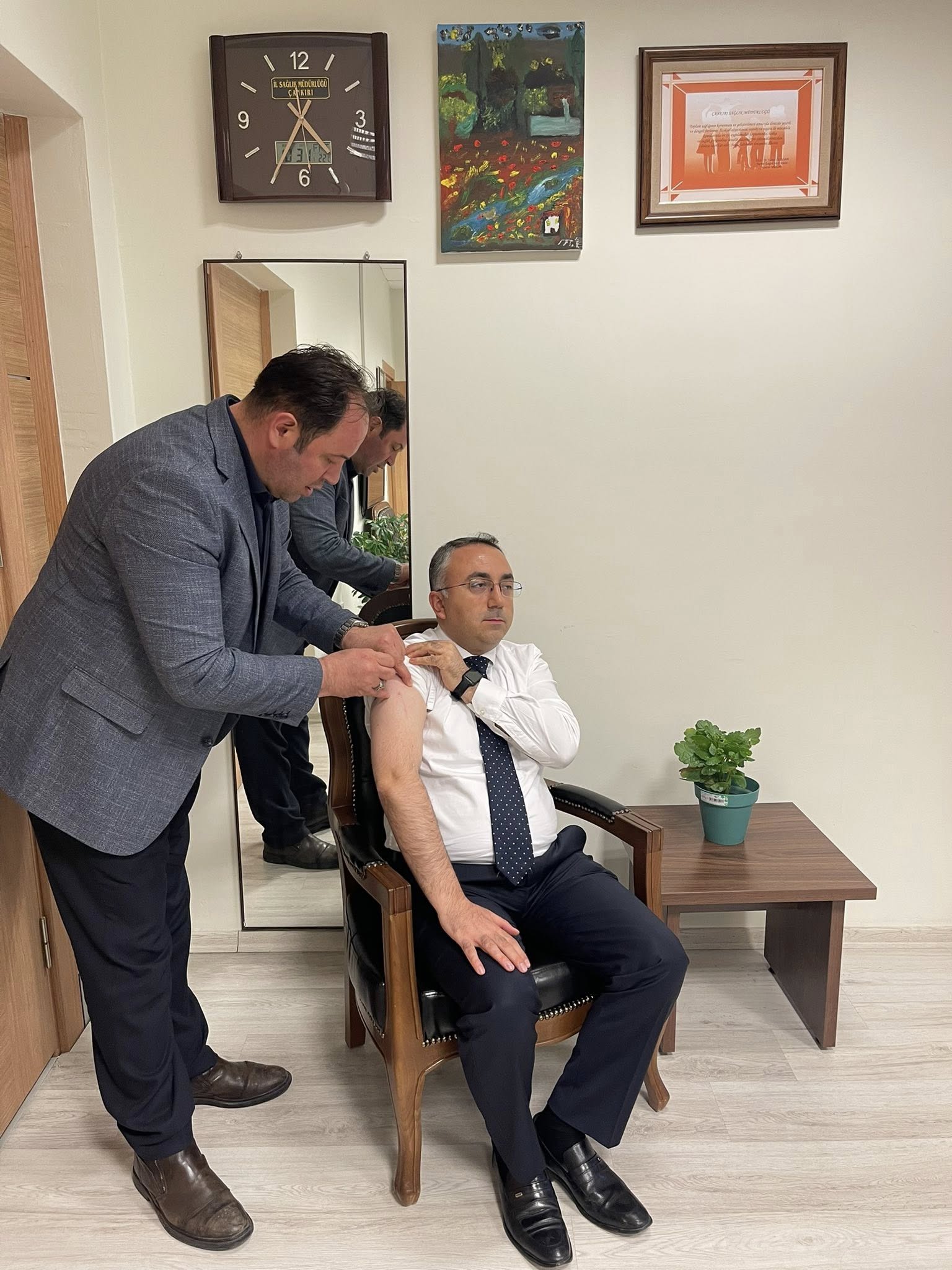 İl Sağlık Müdürü Dr. Öğr. Üyesi Yunus Emre Bulut ve